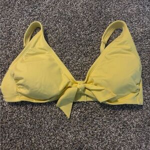 Kona Sol Yellow Bikini Top women’s small nwot